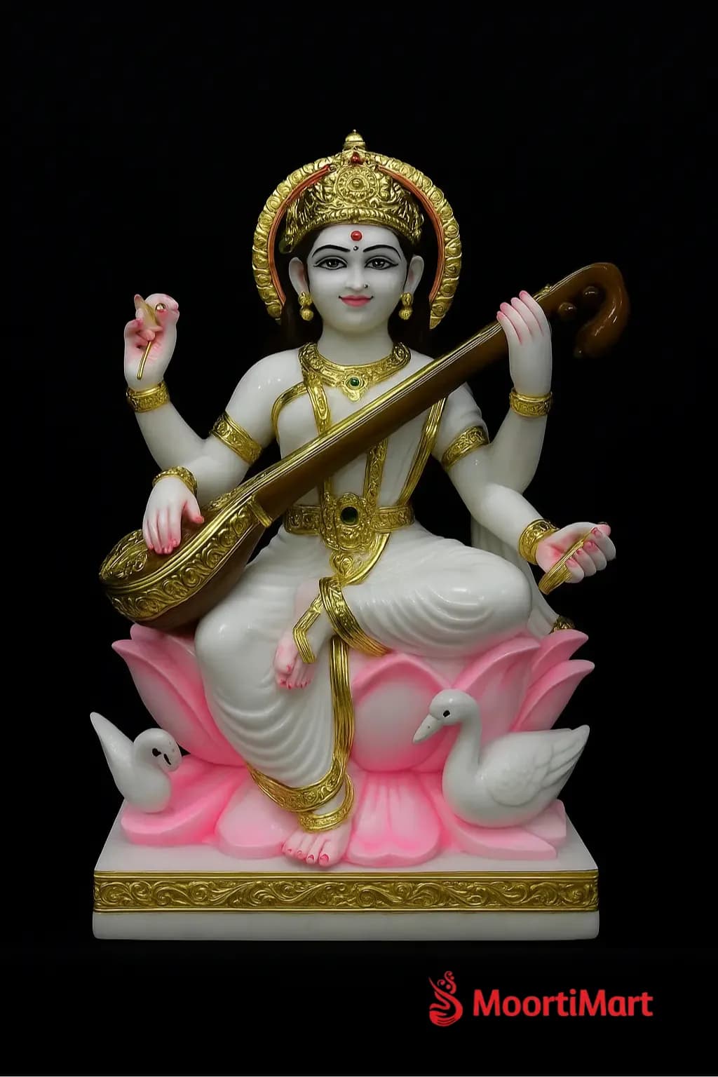 Goddess Saraswati with Veena