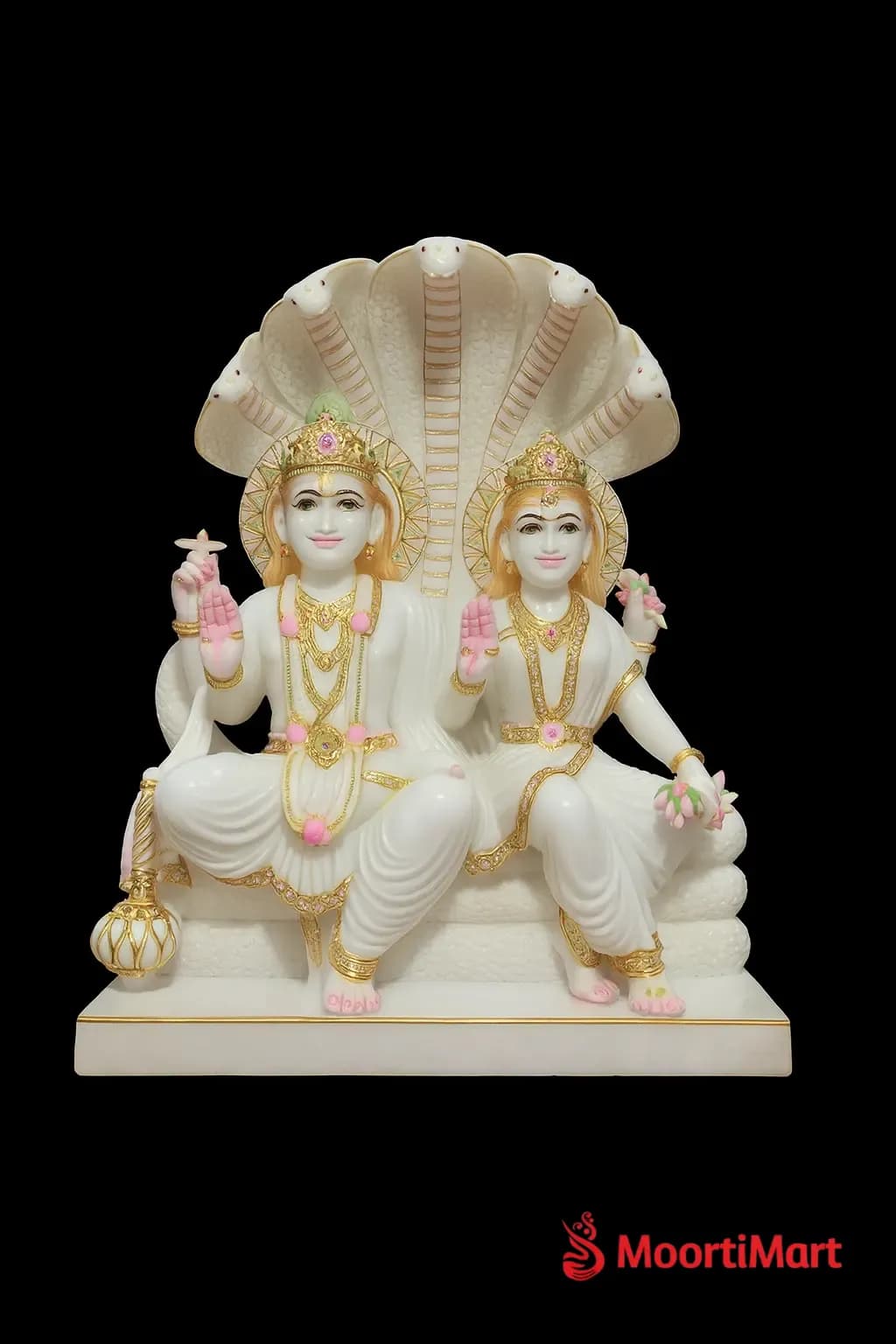 Vishnu Laxmi Divine Couple